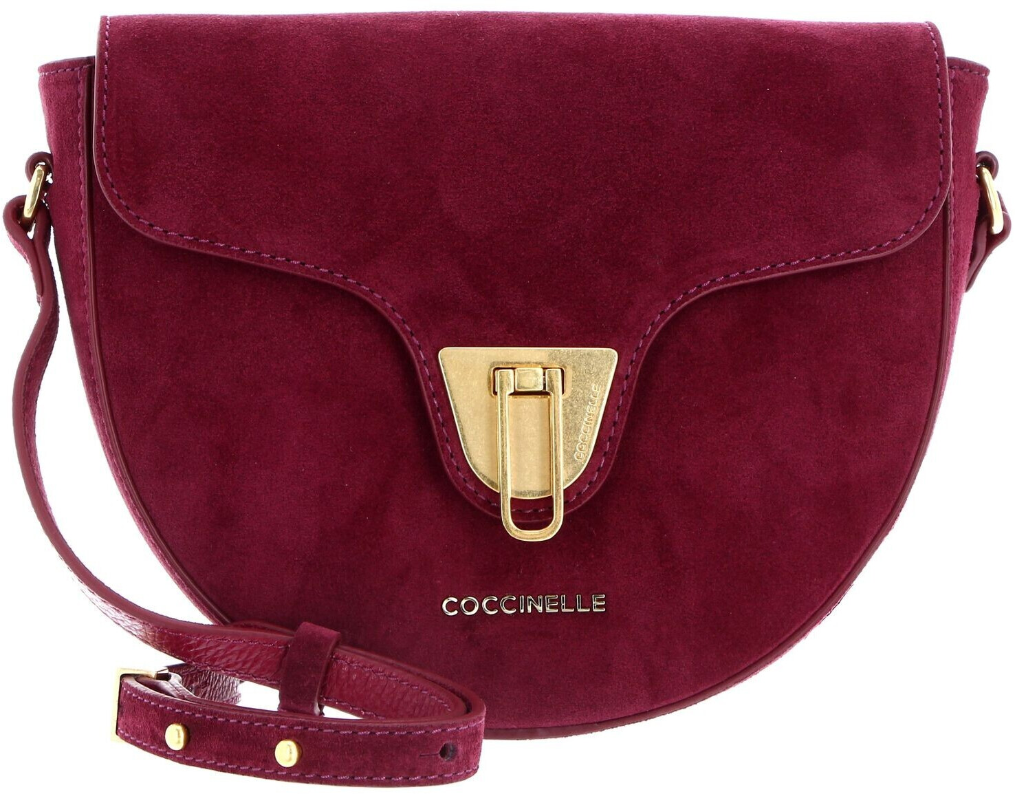 Coccinelle Beat New Suede Crossbody Bag