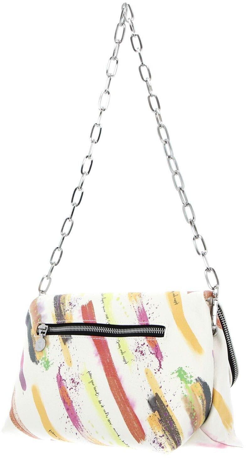 bolso amarillo desigual