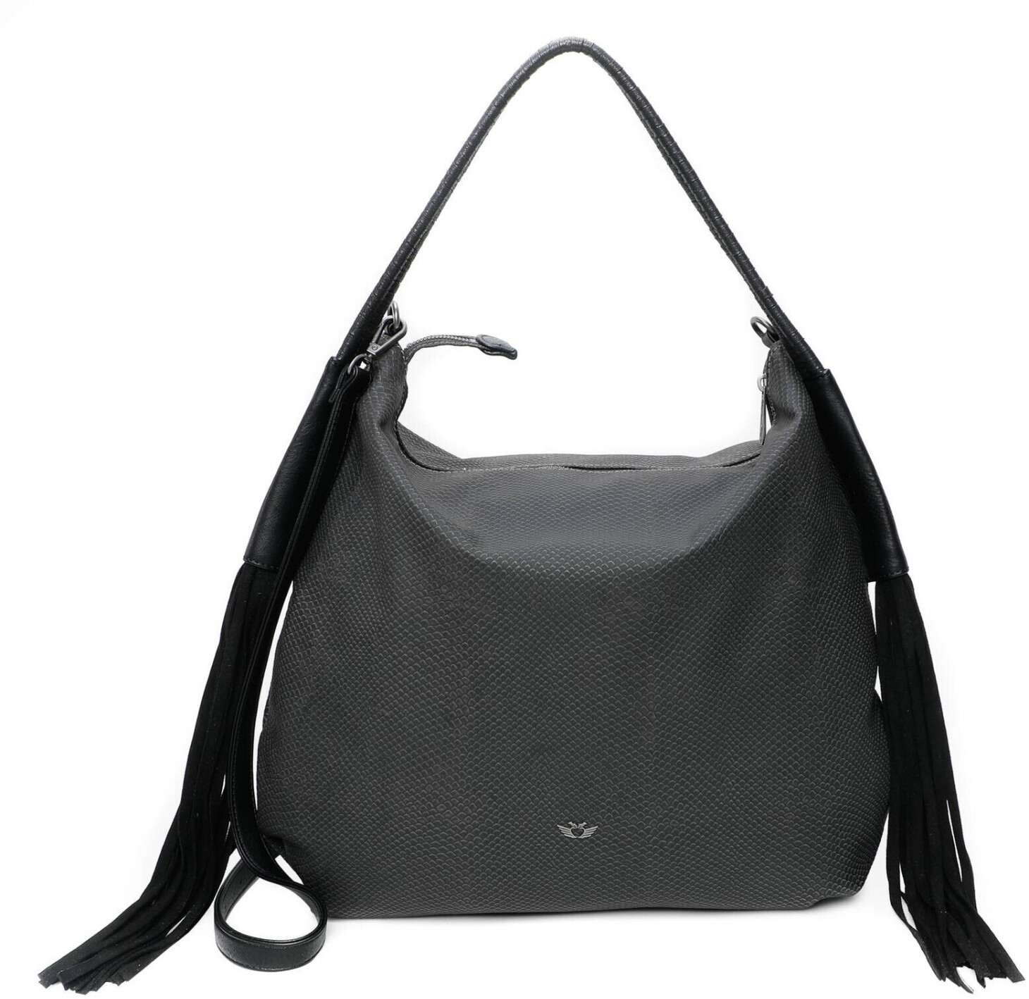 Fritzi aus Preußen Suede Snake Leja Hobo Snake M black