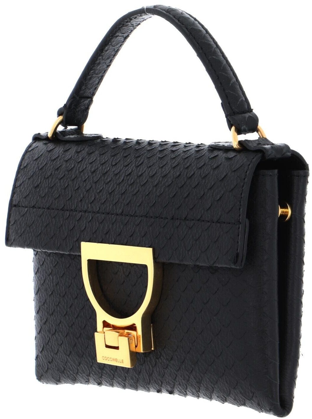 Coccinelle Mignon Python Lulula Top Handle Mini Bag