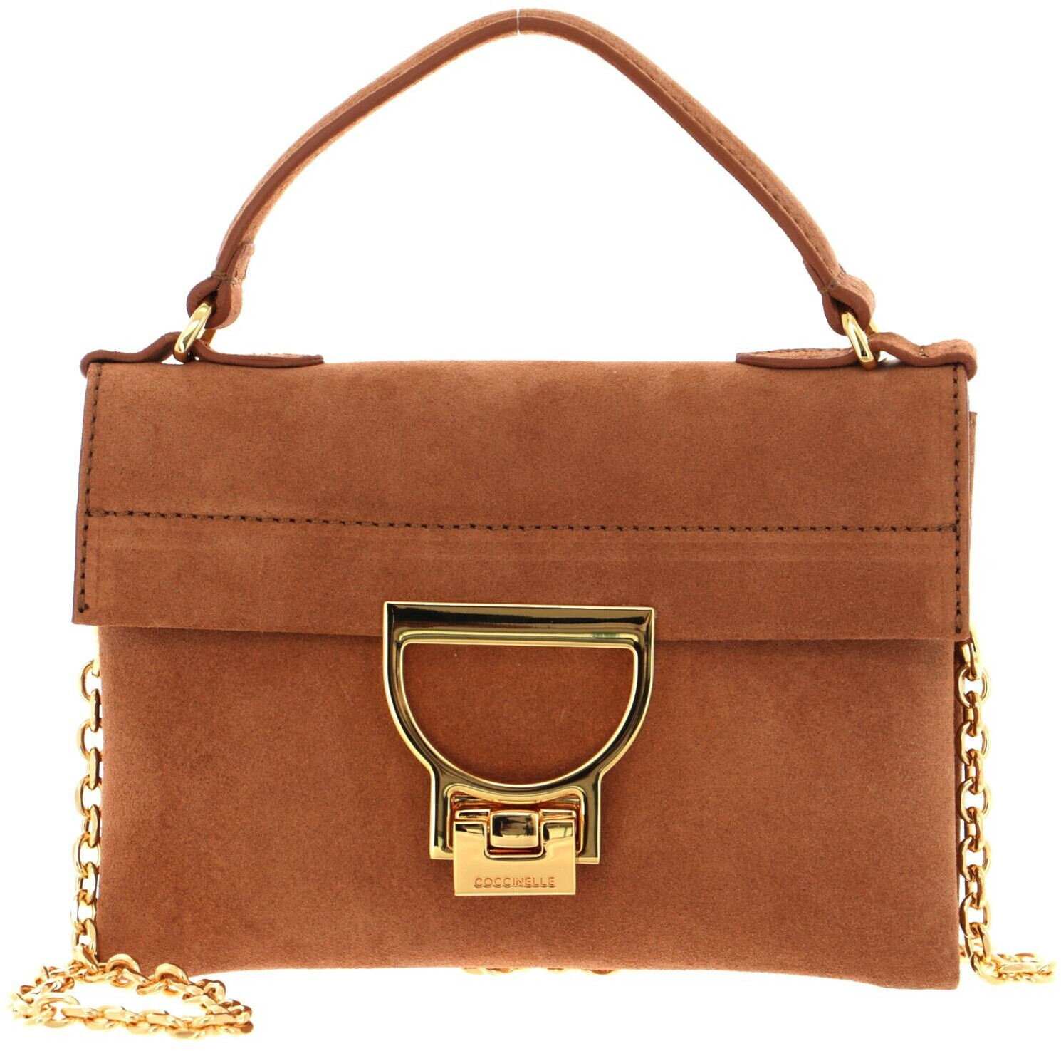 Coccinelle Mignon Suede Top Handle Mini Bag