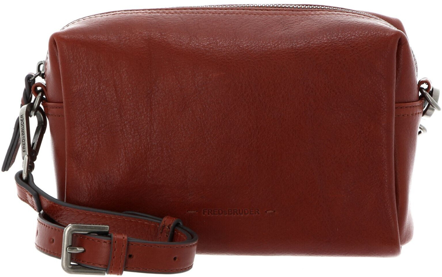 FREDsBRUDER Veg tan Collection Bowline Crossbody Bag dark cognac