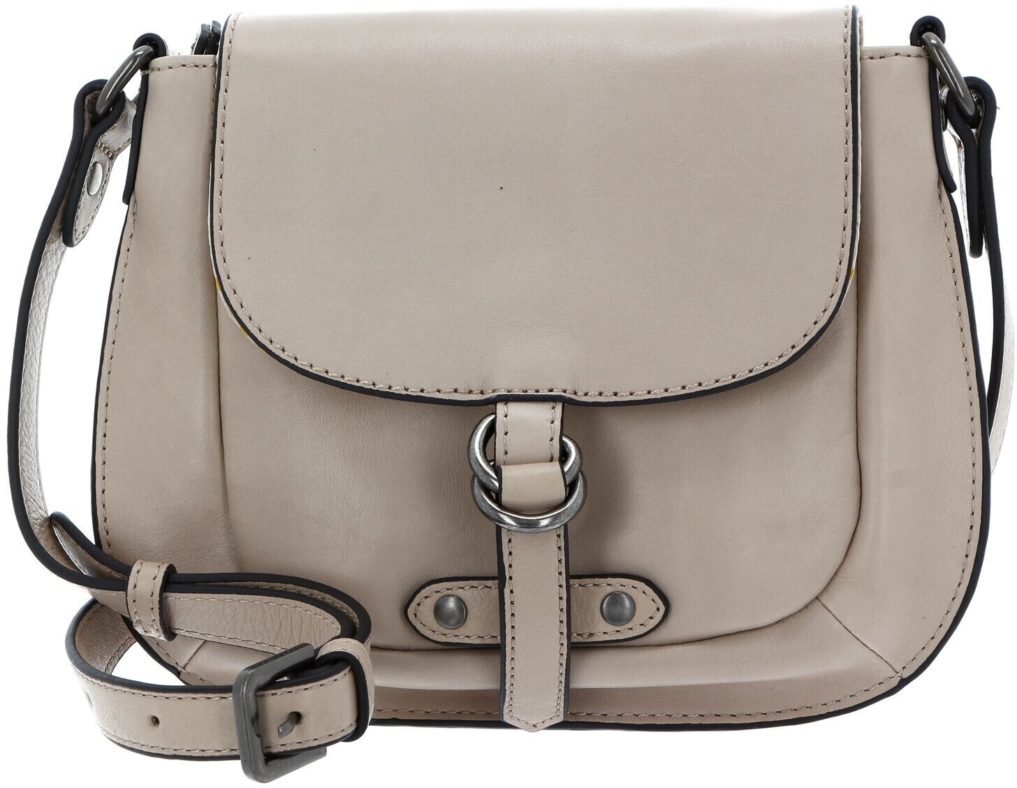 FREDsBRUDER Veg tan Collection Fleur Crossbody Bag cream