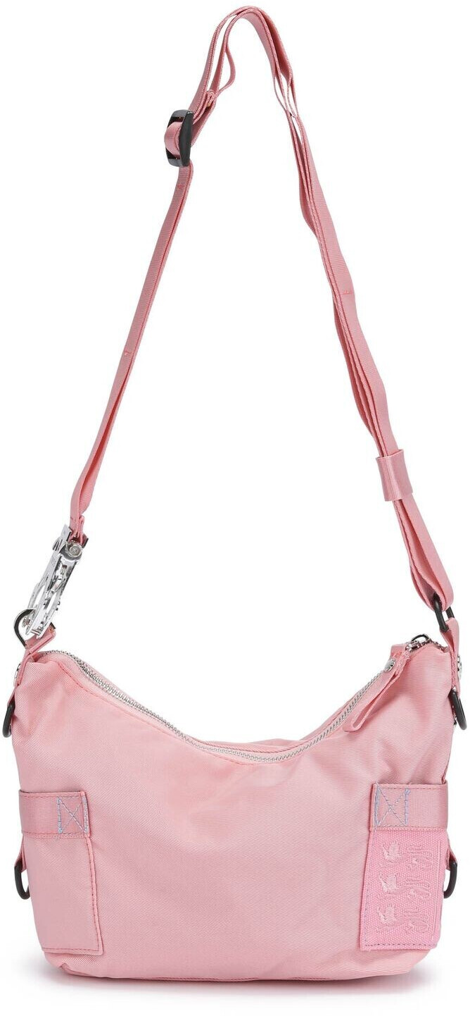 George Gina & Lucy Logo Nylon Propaganda Crossbody Bag rose o'clock