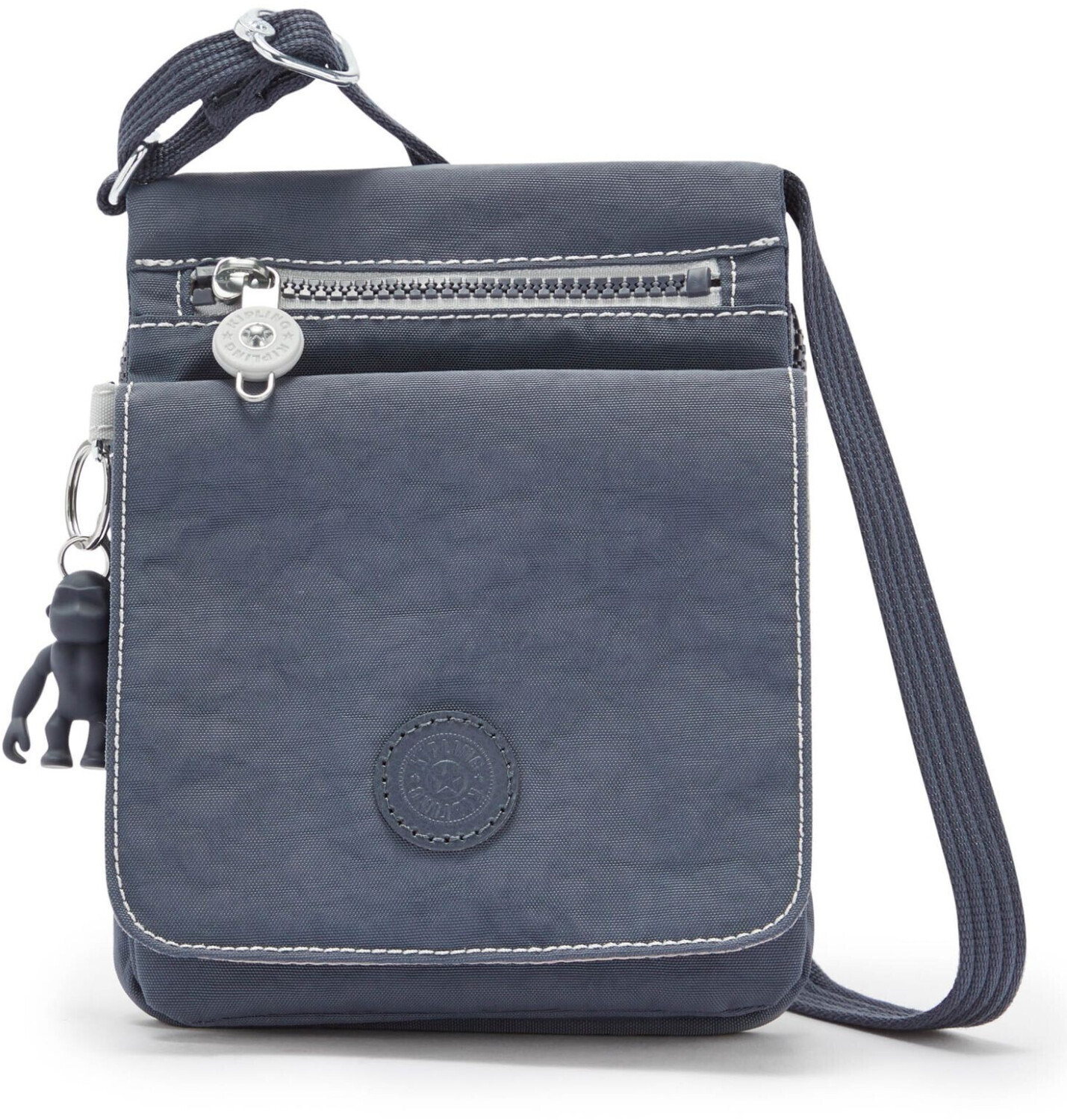 Buy Kipling Basic New Eldorado Crossbody Bag S grey slate from £34.49 ...