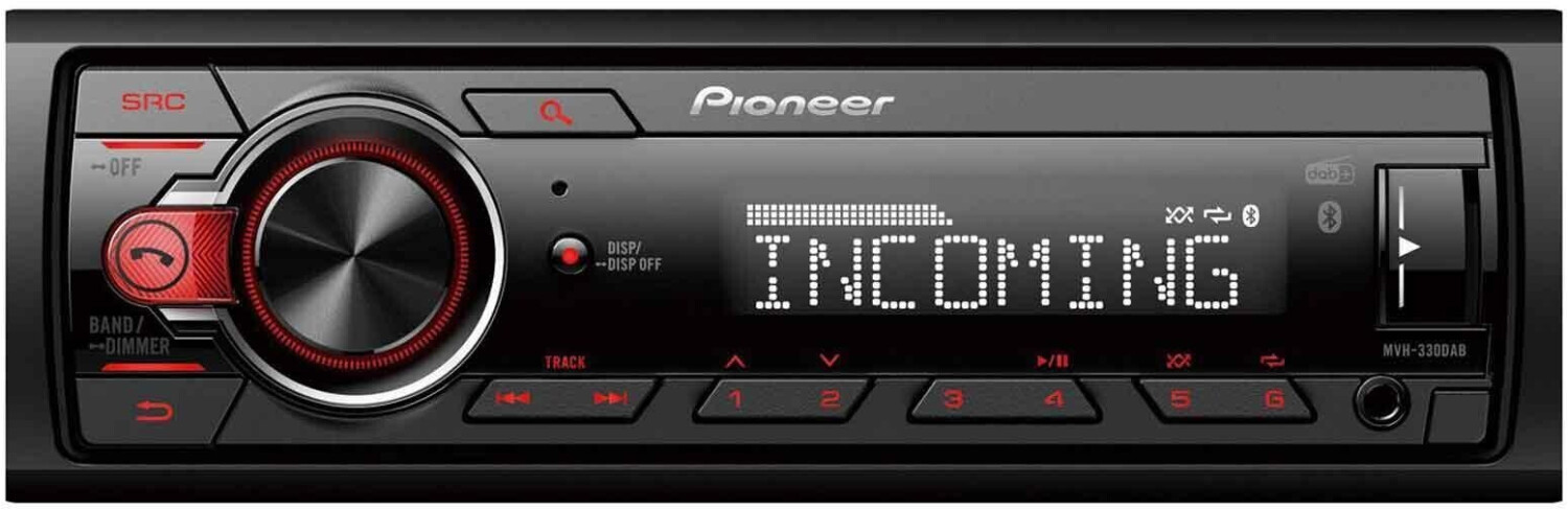 Pioneer MVH-S520DAB Autoradio USB Bluetooth 1 DIN Android Prezzo in Offerta  su Prezzoforte