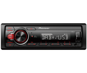 PIONEER MVH-130DAB Auto Radioset für PEUGEOT 107-2005-2014 