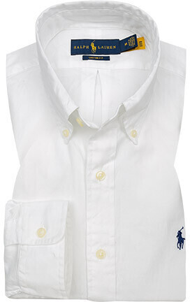 White dress shirt ralph lauren top