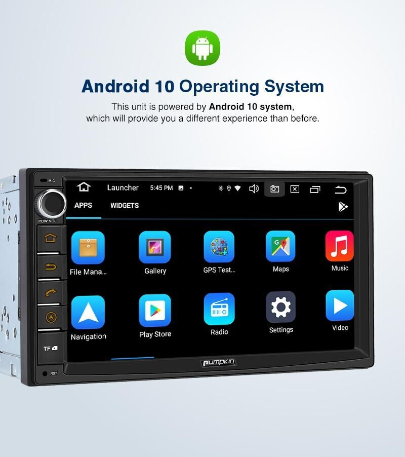 Pumpkin Android 10.0 GPS Navi DAB Touchscreen USB FM