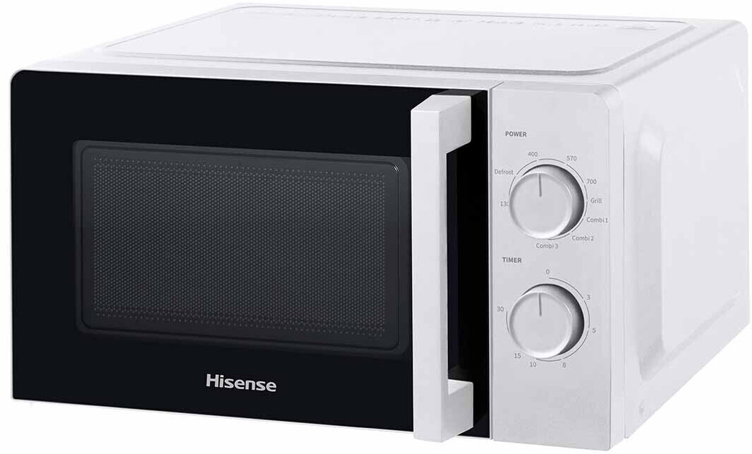 Hisense H20MOWP1 - Microondas, 20L, Blanco