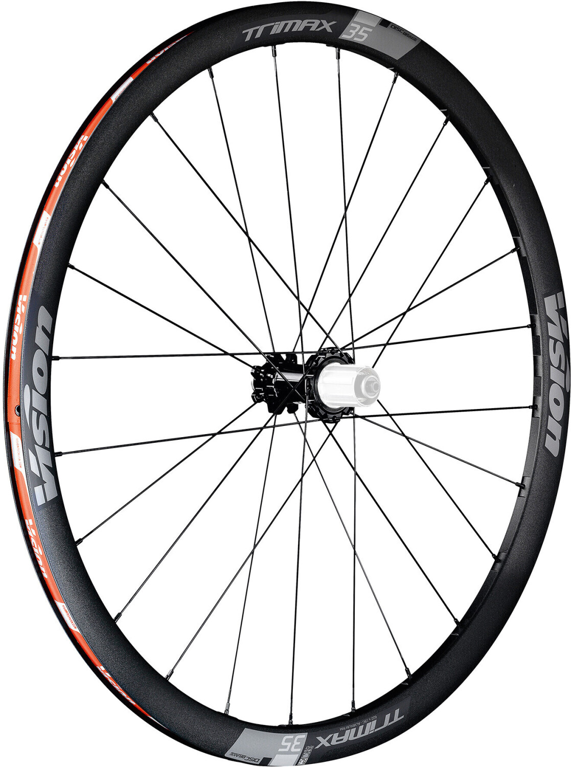 Vision Trimax 35 SL Disc Wheelset 28 CL Clincher TLR SRAM XDR black