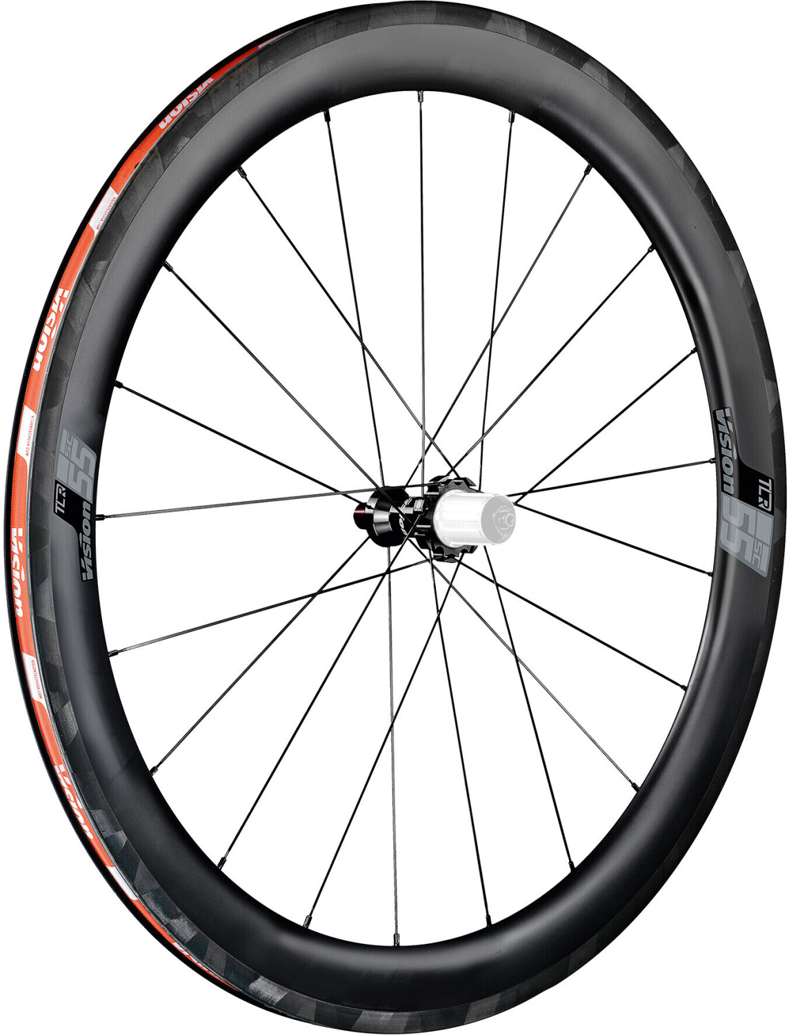 Vision Service Cource 55 Wheelset 28 Clincher TLR SRAM XDR black
