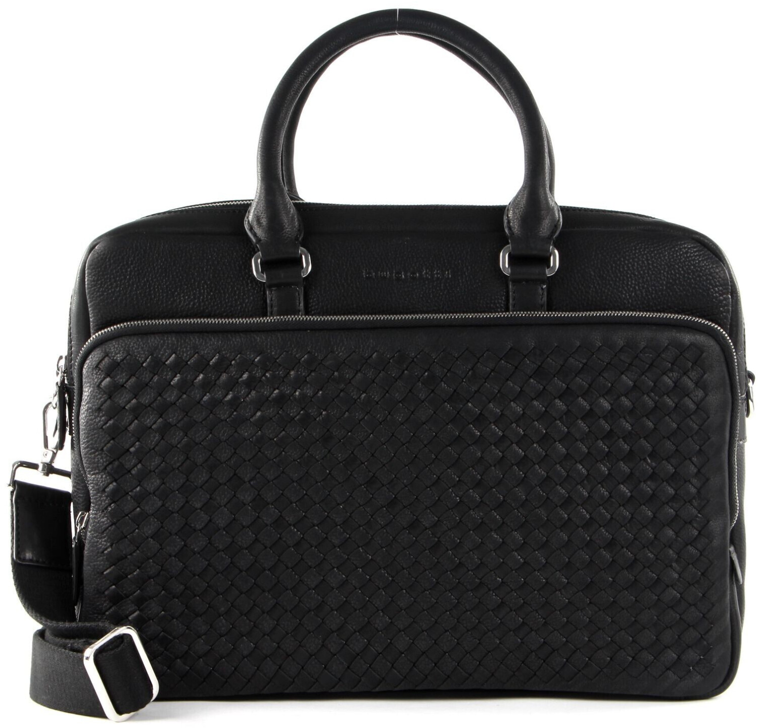 Bugatti Woven Briefcase black