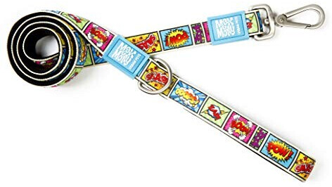 Max & Molly Short Dog Leash Comic M 120 x 2cm