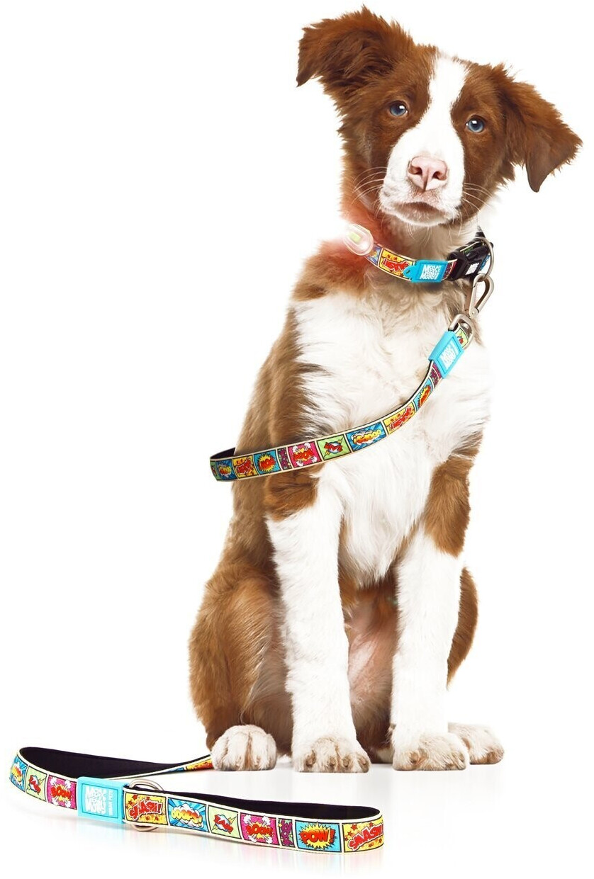 Max & Molly Short Dog Leash Comic S 120 x 1.5cm