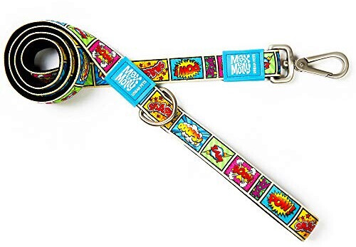 Max & Molly Short Dog Leash Comic XS 120 x 1cm