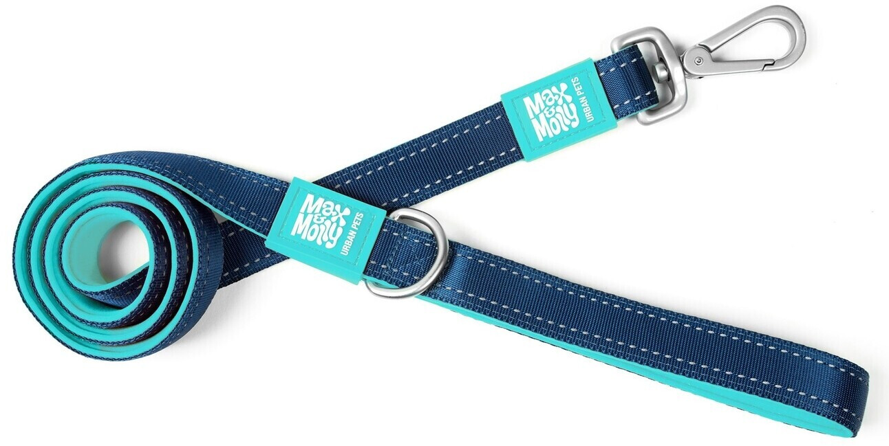 Max & Molly Matrix Short Dog Leash XS 120cm 1,0cm Sky Blue