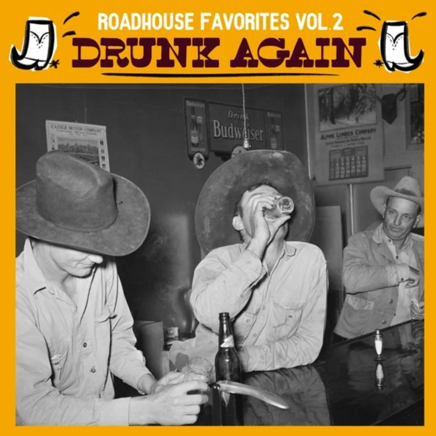 VARIOUS - drunk again - roadhouse favorites 02 (Vinyl)