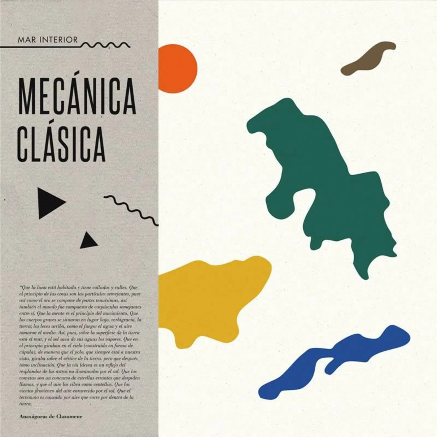 Mecanica Classica - Mar Interior (Vinyl)