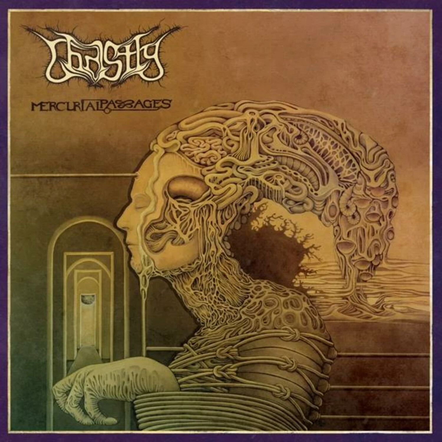Ghastly - Mercurial Passages (Yellow/Violet Splatter Vinyl) (Vinyl)