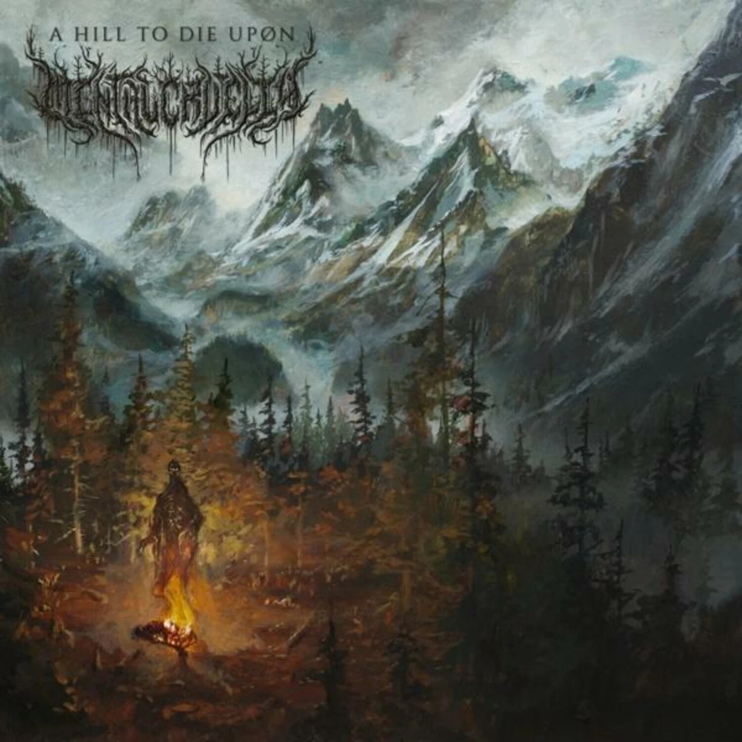Mental Cruelty - A Hill To Die Upon-Red Splatter Vinyl (Vinyl)