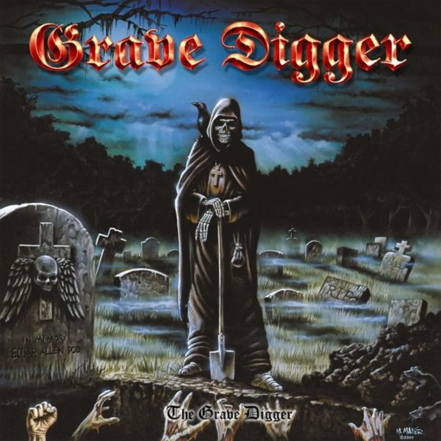 Grave Digger - The Grave Digger (Ltd.Blue/Black Splatterd LP) (Vinyl)