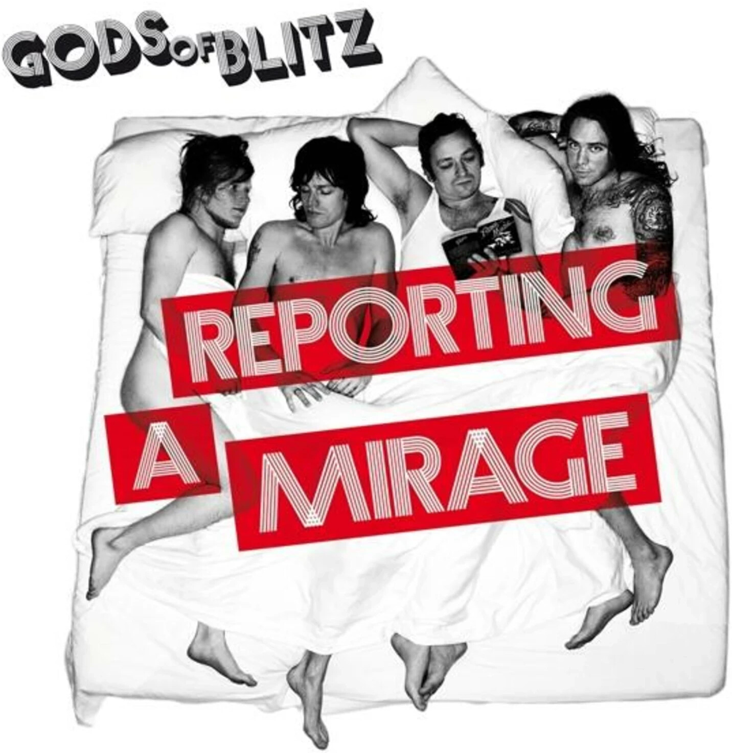Gods Of Blitz - reporting a mirage (Vinyl)
