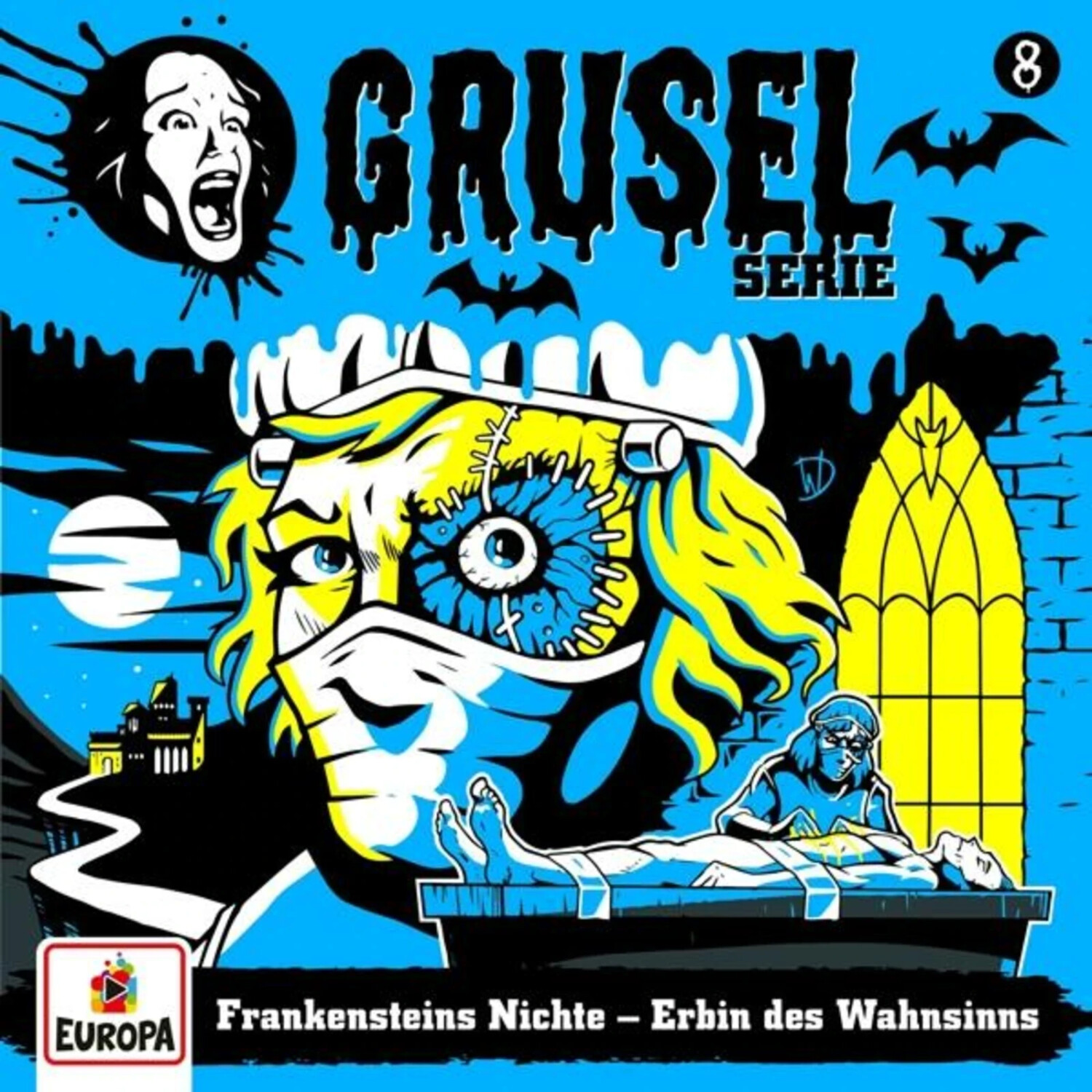Gruselserie - 008/Frankensteins Nichte-Erbin des Wahnsinns (Vinyl)
