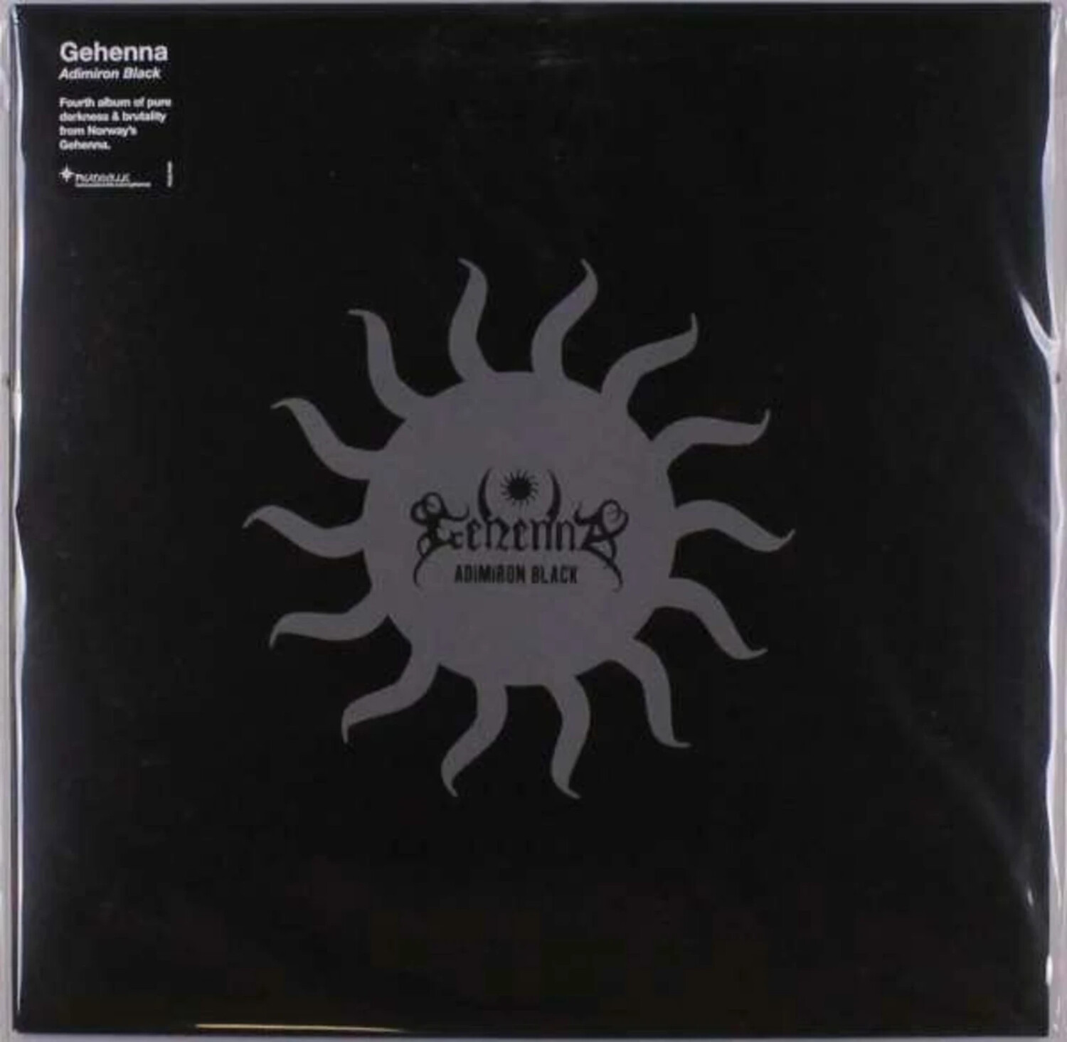 Gehenna - ADMIRON BLACK (Vinyl)