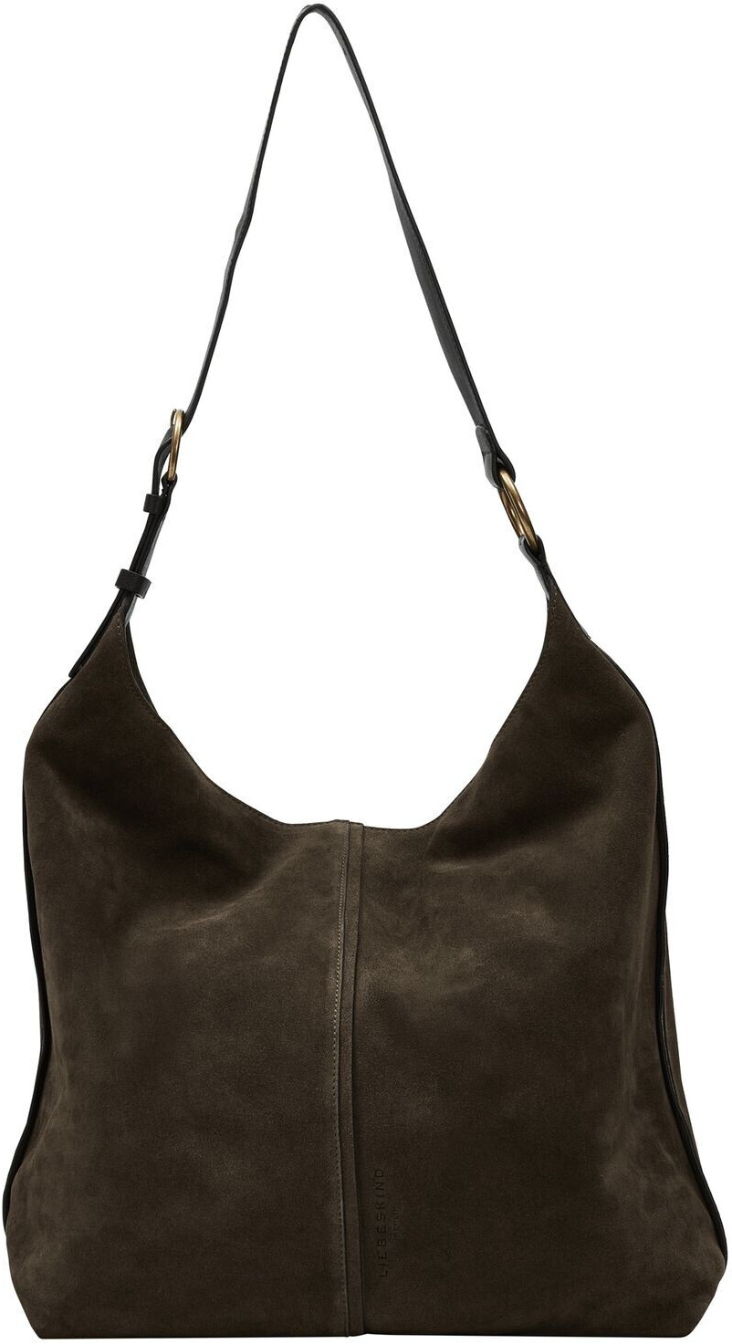 Liebeskind Demi Oily Suede Hobo XL nori green