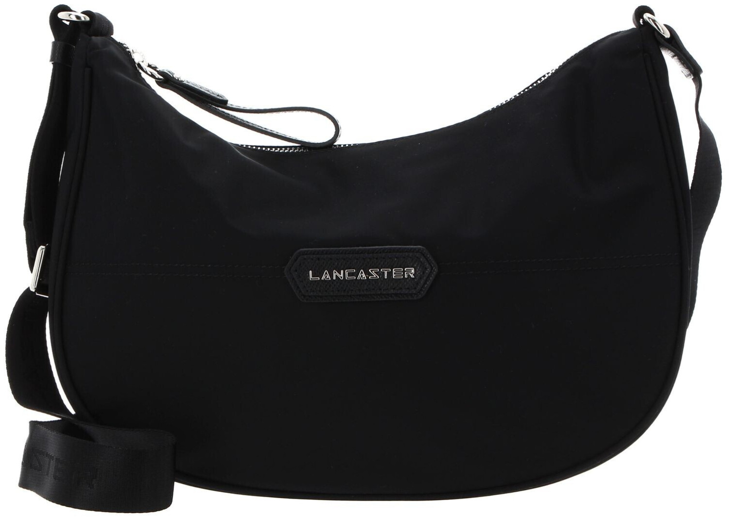 Lancaster Basic Premium Hobo Bag noir