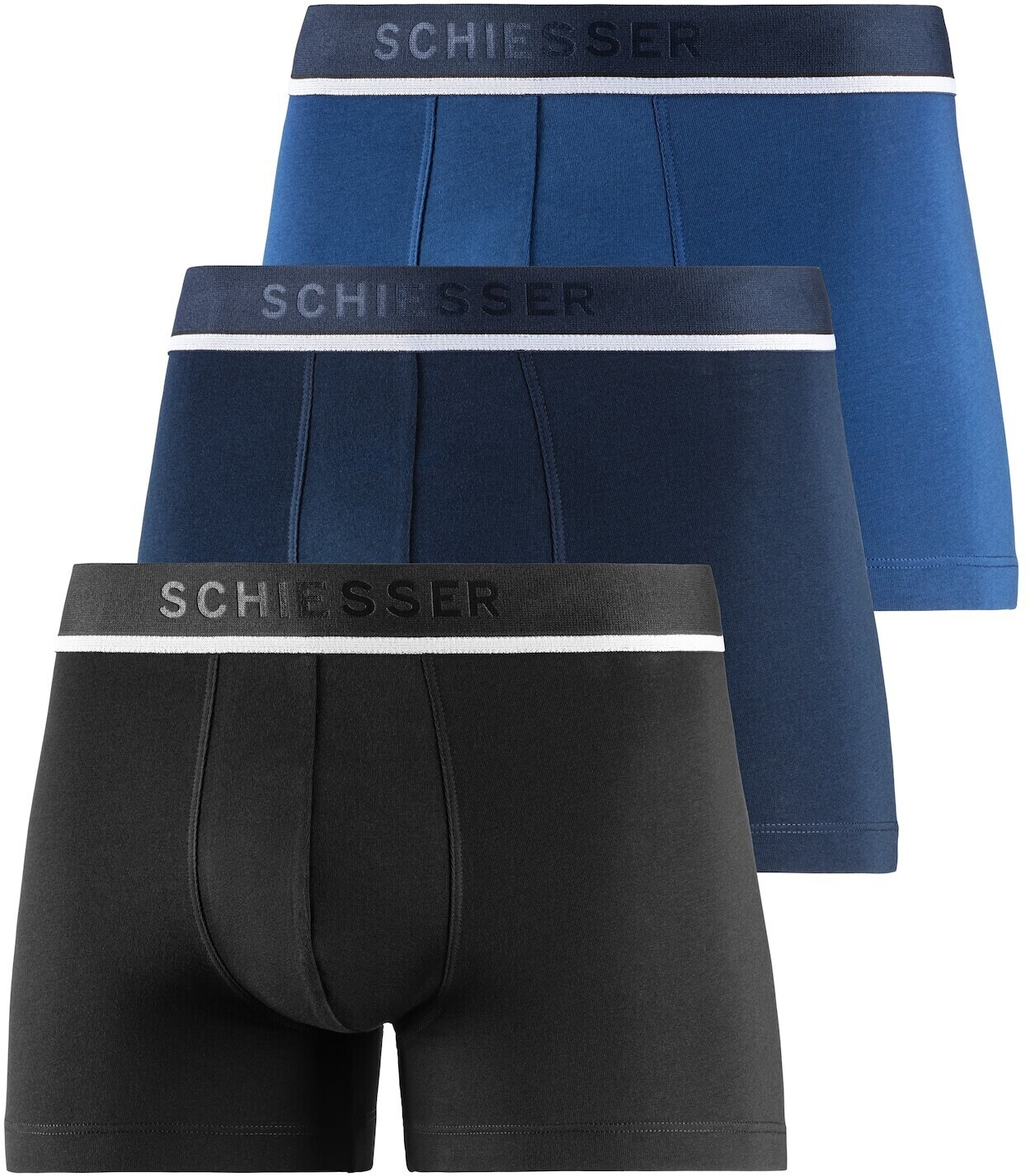 Schiesser Set of 3 Organic Cotton Midi Briefs - Underwear from   UK