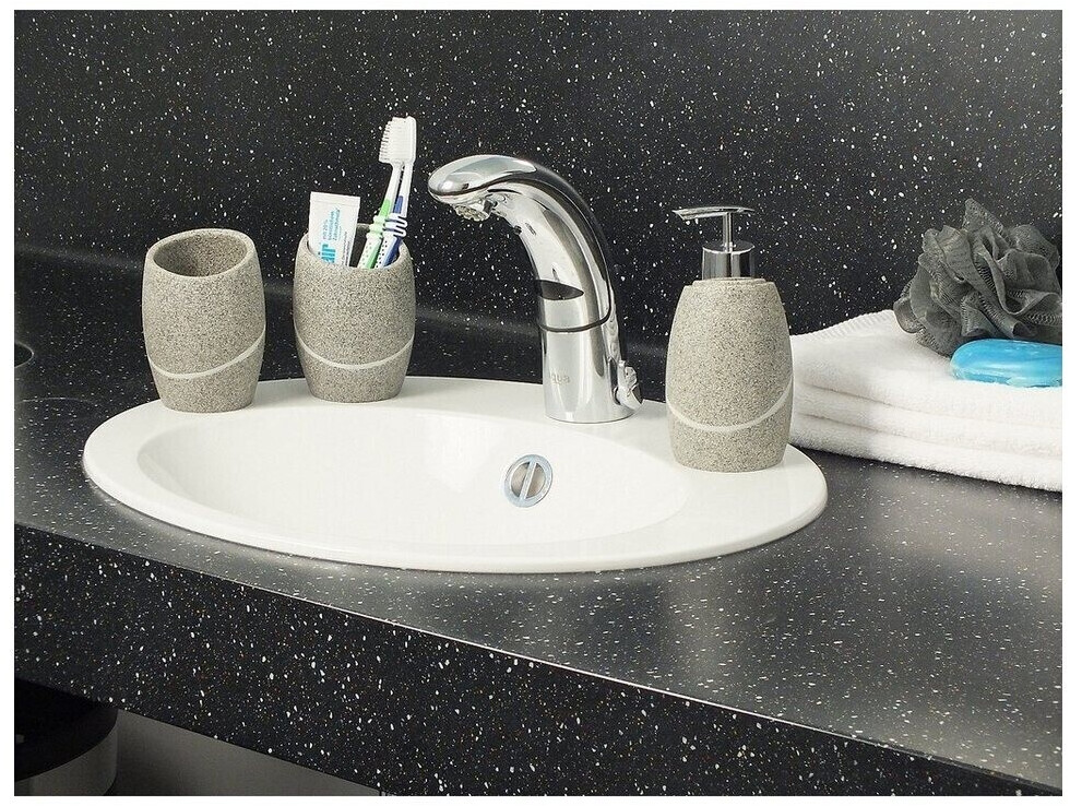 Kela Talus silk dispenser grey
