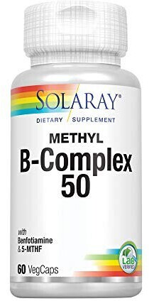 Solaray Methyl B-Complex 50 Capsules (60 pcs)