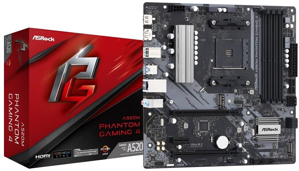 ASRock A520M Phantom Gaming 4