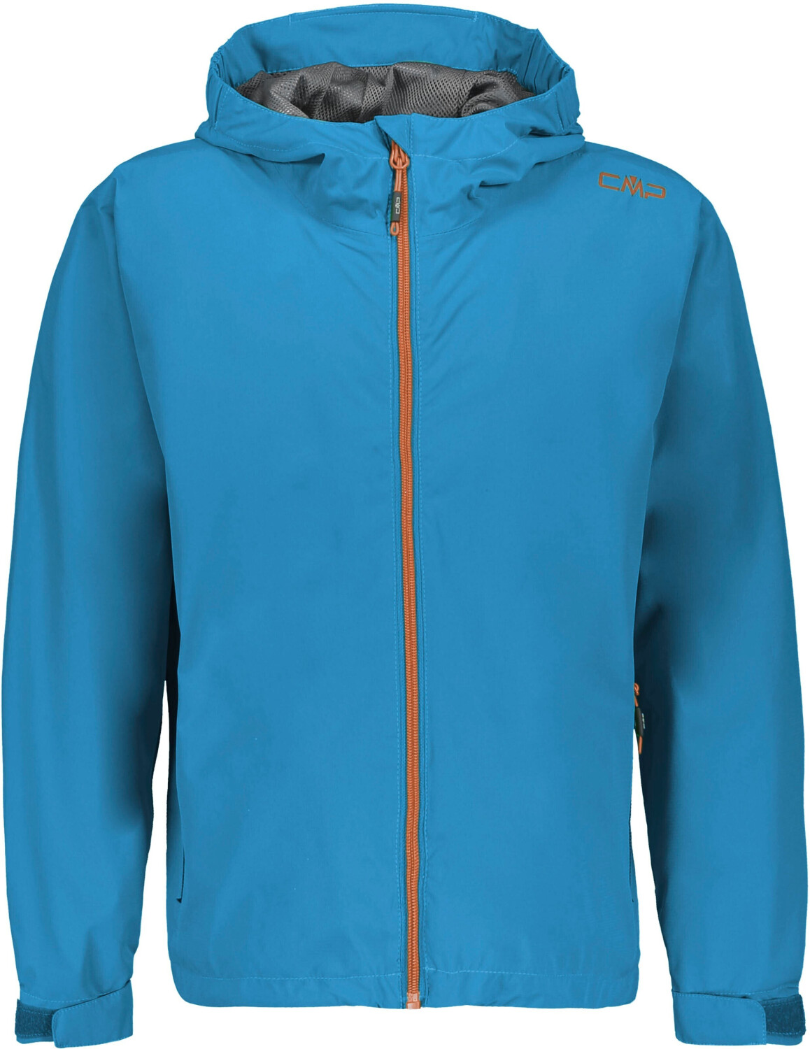 CMP Boy Rain Jacket Fix Hood Youth (39X7984) rif blue