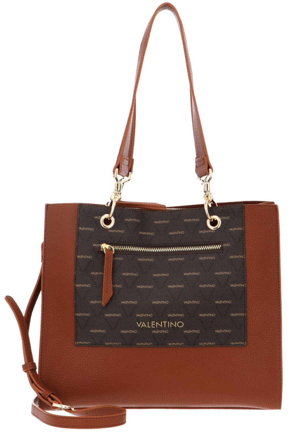 Valentino Bags Patch Shopping Bag cuoio/multicolor