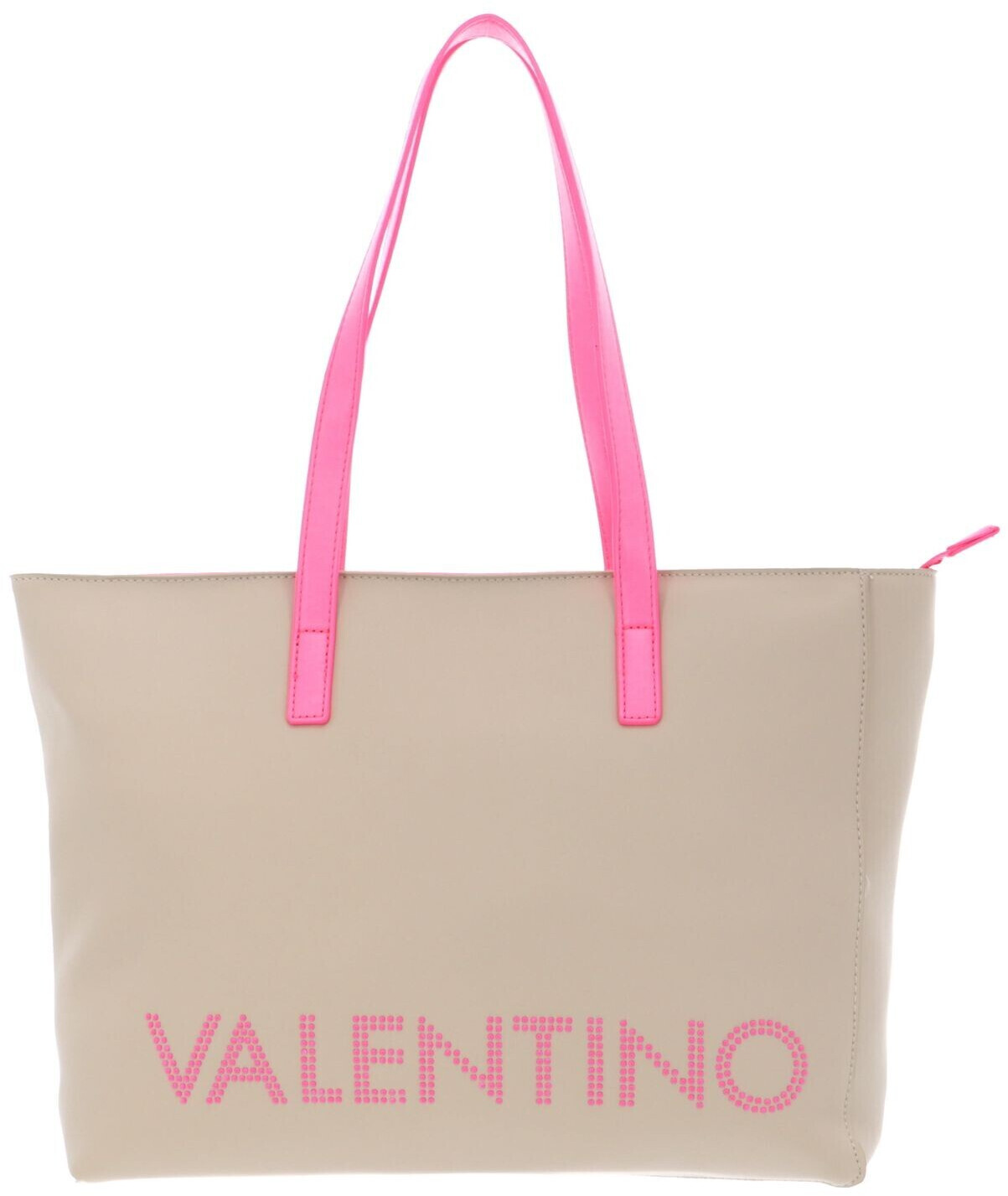 Valentino Bags Portia Shopping Bag ecru/fuxia fluo