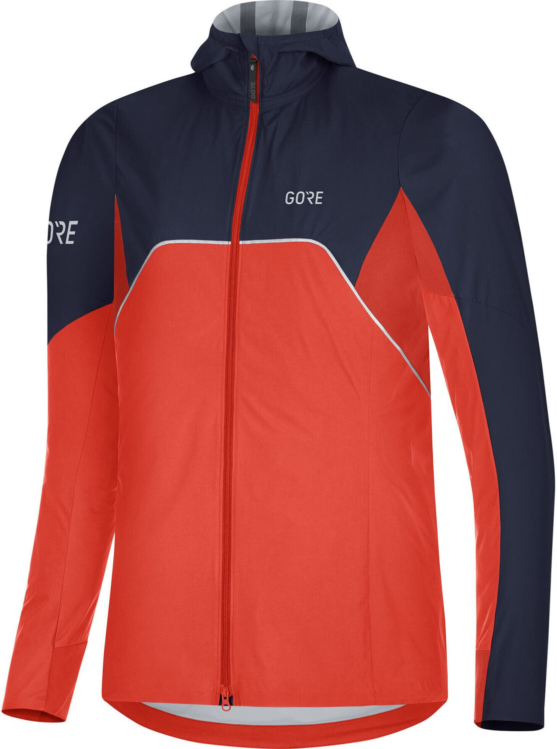 Gore R7 D Partial Running Jacket (100460-AYAU) fireball-orbit blue