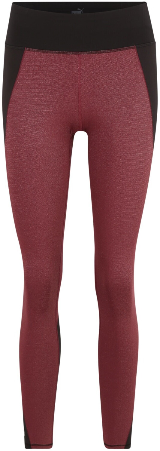 Puma Studio Metallic High Rise Tights (519578-02) burgundy