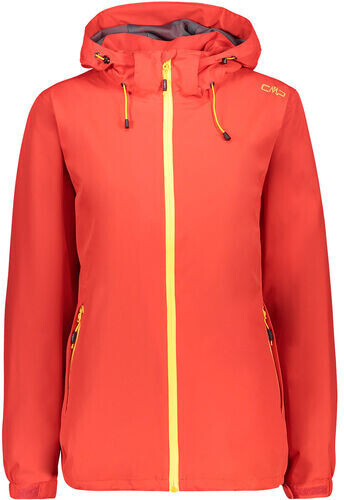CMP Women's Packable Waterproof Jacket scarlet red