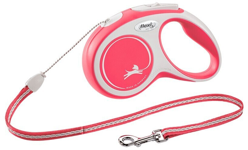 Flexi New Comfort Cord S 5m Red/White