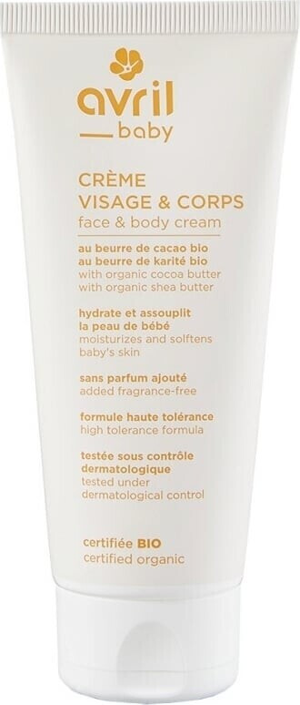 Avril Baby crème visage & corps (100 ml)