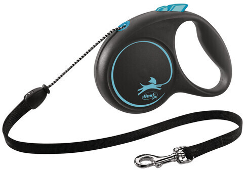 Flexi Black Design Cord M 5m Blue