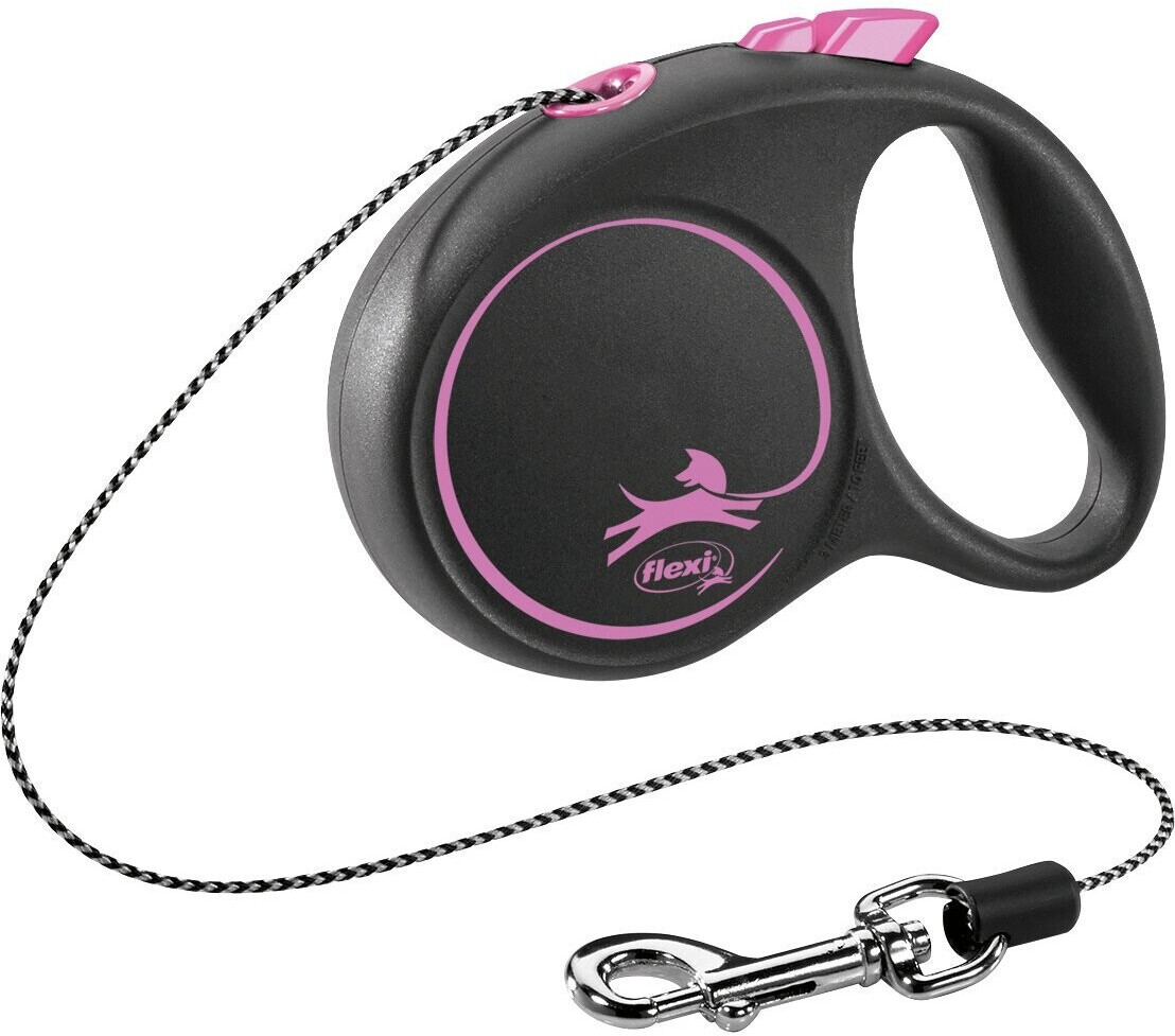 Flexi Black Design Cord XS 3m Pink
