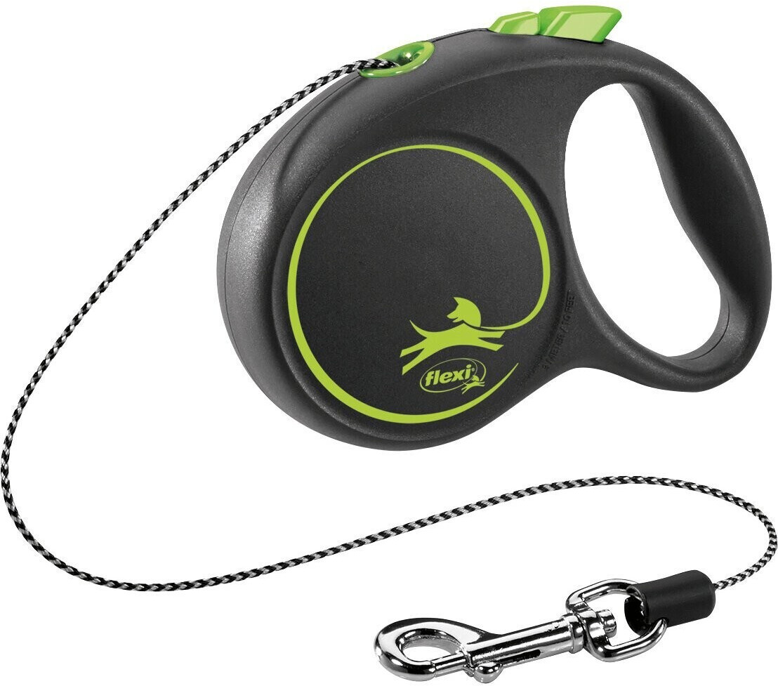 Flexi Black Design Cord XS 3m Green