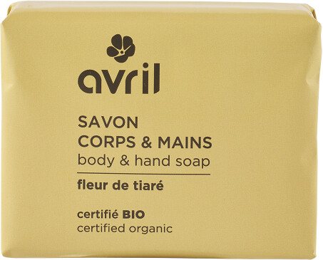 Avril Savon corps & mains fleur de tiaré (100 g)