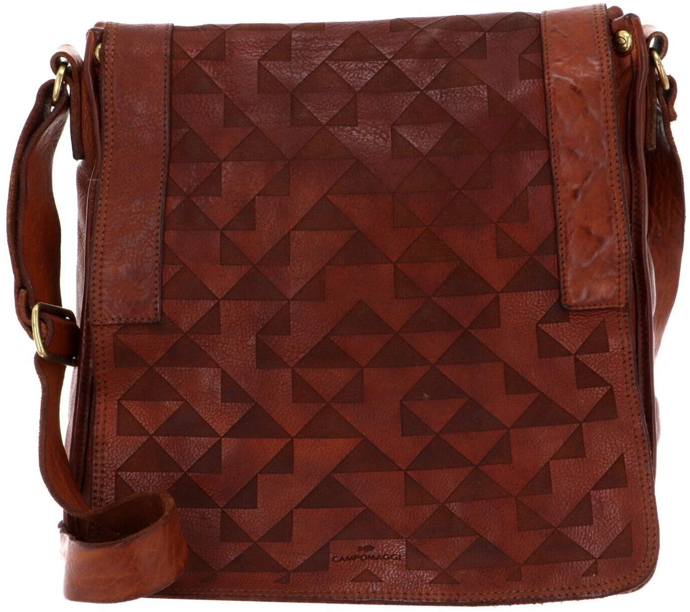 Campomaggi Crossbody with Flap S Cognac