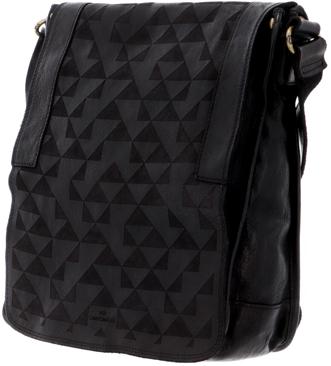 Campomaggi Crossbody with Flap S Nero