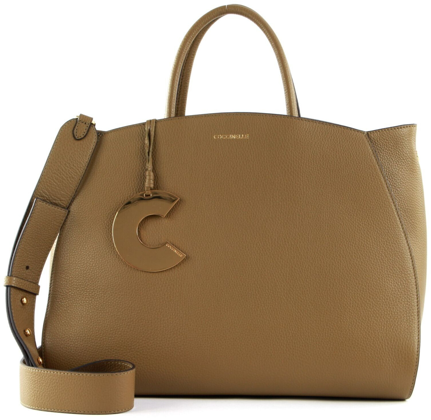 Coccinelle Concrete Handbag Moss Green